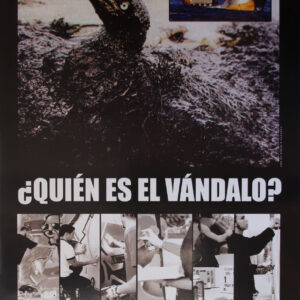 « Quien es el Vándalo ? » affiche Sampayo & Rubio MTN, 2002 Brésil