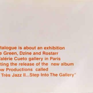 «Bossa Très Jazz II… Step into the Gallery» Doze Green, Dzine, Rostarr, Parution 2002
