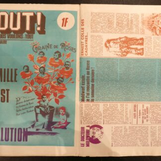 «TOUT!, la famille ça va?» Juin 1971, abimé