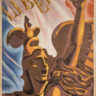Liberté, Phili, 1944, France - Tenture