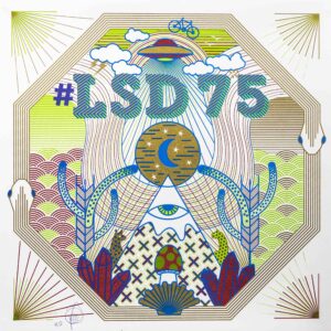 Festival LSD 75, Jan Vanek, 2018, Suisse, 42x42, signé