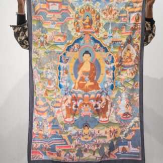 Anonyme « Bouddha Tangkha » - Tenture