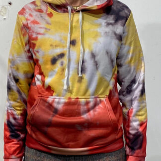 Ensemble sweat tie dye