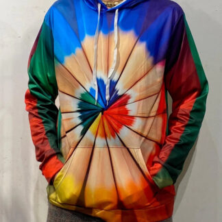 Sweatshirt imprimé crayon de couleur