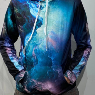 Sweatshirt imprimée motif océan dreamy