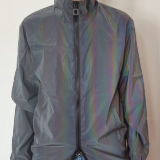Blouson iridescent petrole Dark rainbow