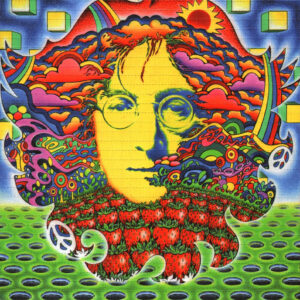 John Lennon, Strawberry Fields by Jeff Hopp, 1280 carrés, 25,3 x 20,3 cm