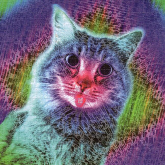 Trippy Kitty By Jessikah Angelo, 900 carrés, 19 x 19 cm