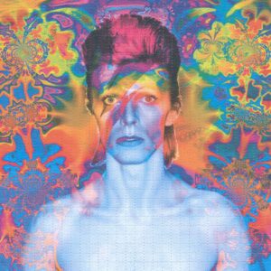 Bowie's Psychedelic Aladdin Sane, 900 carrés, 19 x 19 cm