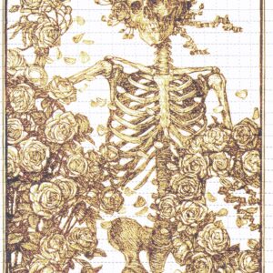 Grateful Dead's Gold Bertha, 768 carrés, 20,3 x 15,3 cm