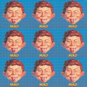 Mad (double face), 900 carrés, 19 x 19 cm