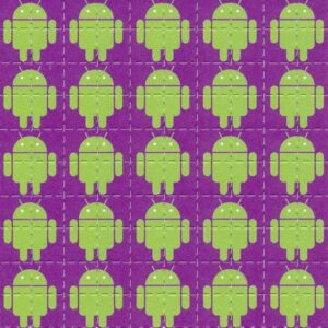 Android Man, 100 carrés, 20 x 16 cm