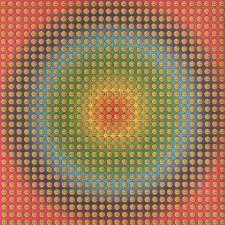 Smiley Rainbow Small, 900 carrés, 19 x 19 cm