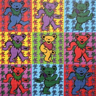 Grateful Dead's Dancing Bears, 900 carrés, 19 x 19