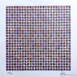 Lilac Mandala by Kevin Barron (signé à la main et numéroté)