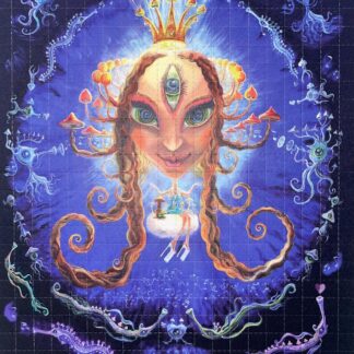 Mushroom Madonna by Kamiel Proost (double face), 500 carrés, 16,25 x 13 cm
