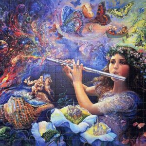 Enchanted Flute by Josephine Walls, 500 carrés, 16,25 x 13 cm