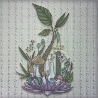 Thank You Plant Medicine, 900 carrés, 19 x 19 cm
