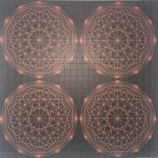 Tesseract, 625 carrés, 16,25 x 16,25 cm