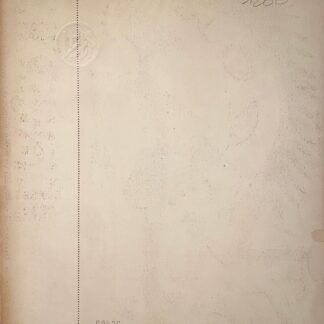 «Bal des 4 Z’arts- invitations lithographiées» 1953, signée et tamponnée par le comité
