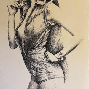 Sexy Hippie, Anonyme, 36 x 25 cm