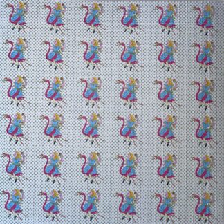 Flamingo Alice by Ziero (double face), 900 carrés, 19 x 19 cm