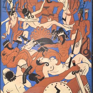 «Bal des 4 Z’arts- invitations lithographiées»1936