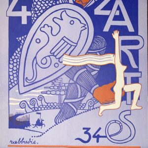 «Bal des 4 Z’arts- invitations lithographiées»1934