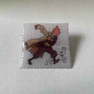 Broche Tintin, 25 carrés