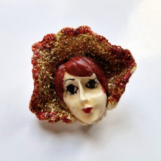 Broche Vintage – La Femme Fleur – Léa Stein ?
