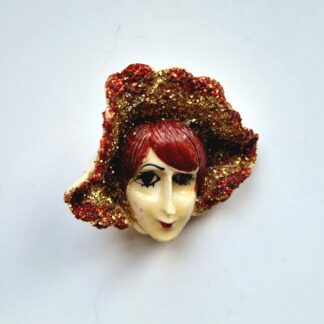 Broche Vintage – La Femme Fleur – Léa Stein ?