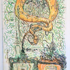 Jan Kounen - Playing with fire - Sérigraphie