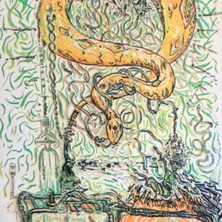 Jan Kounen - Playing with fire - Sérigraphie
