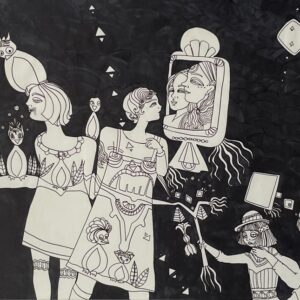 Faustine Ferrer - Echanges en noir et blanc