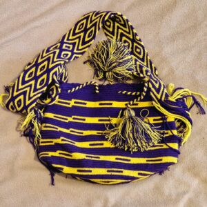 Sac à main Jaune et Violet