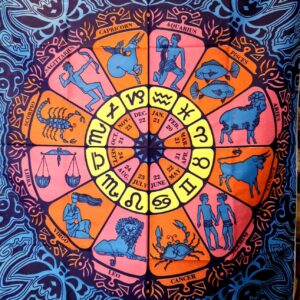 Tenture psychédélique - Horoscope