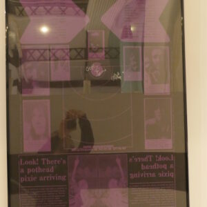 Lili Reynaud Dewar - Gong Violet / Look ! There’s a pothead pixie arriving