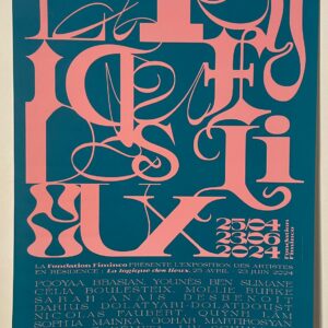 Affiche de l’exposition “La logique des lieux”