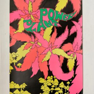 Power Plant - Blacklight Poster
