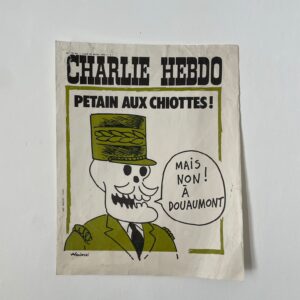 Charlie Hebdo - Pétain aux chiottes !