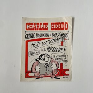 Reiser Grande Liquidation des palestiniens Charlie Hebdo, n° 130