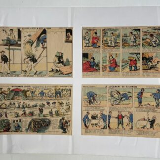 Imagerie Pellerin, Planches de BD