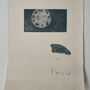 Œuvre anonyme sur papier