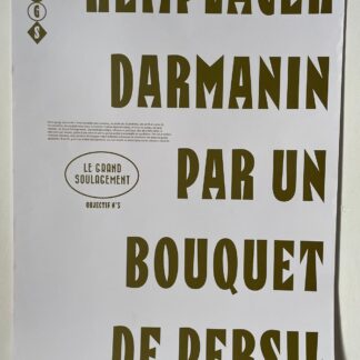 Remplacer Darmanin par un bouquet de persil - Le grand soulagement