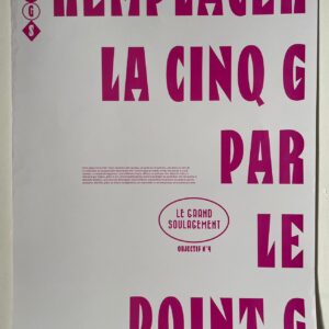 Remplacer la cinq G par le point G