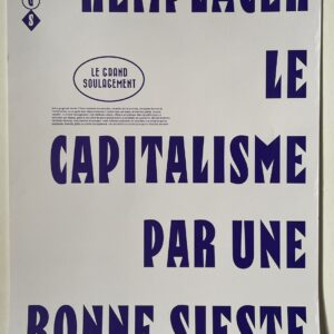 Remplacer le capitalisme par une bonne sieste
