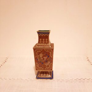 Mini vase cloisonné chinois poissons