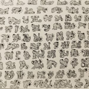 "Ecritures émotives n°2" - Jean Pierre Nadau