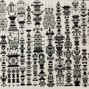 "Sans titre "Totem" - Jean Pierre Nadau